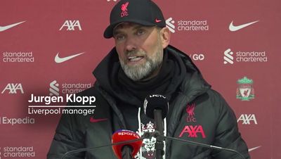 Jurgen Klopp hails relentless Liverpool for ‘chasing’ Luke Shaw despite leading Manchester United 7-0