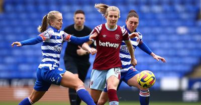 Toothless West Ham punished by Reading as woeful winless run in WSL extended