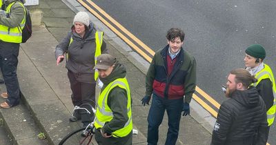 Two Swansea city centre roads to be closed this week as stars including Alexandra Roach and Iwan Rheon take part in filming