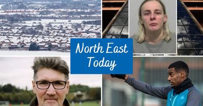 North East Today: 'Arctic blast' hits region, woman hid behind ex's bins and three convicted of scam