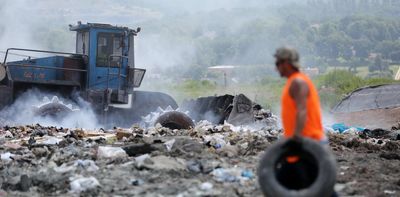 Will we eventually have to send our trash into space if we run out of room on Earth?