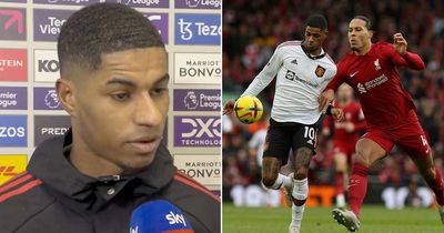 Marcus Rashford breaks silence after Man Utd humiliation at Liverpool