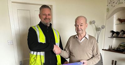 Kind Paisley engineer surprises OAP with gift to help him see family