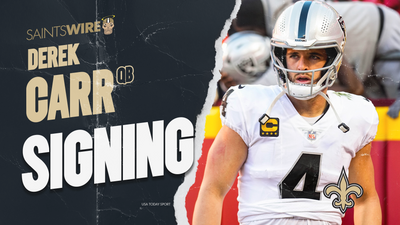 Derek Carr signing 4-year free agent contract with New Orleans Saints