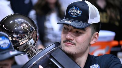 Purdue’s Zach Edey Needs No Ladder to Cut Down Net After Big Ten Title