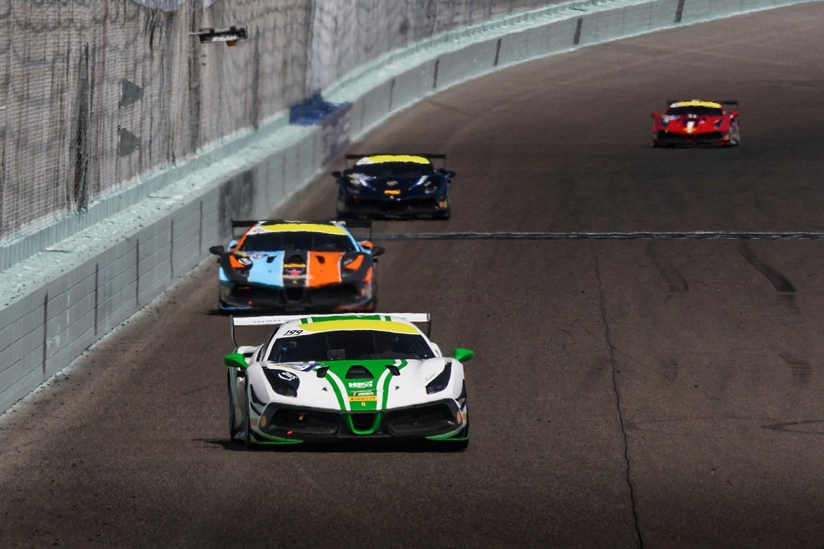 Ferrari Challenge North America concludes opening…