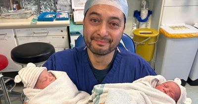 EastEnders star, 53, in tears as he welcomes twins with his wife and shares first snaps