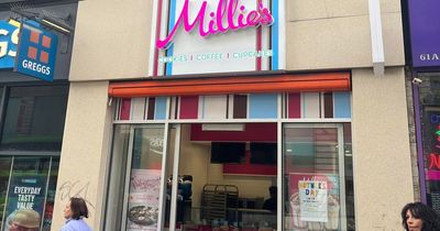 Excitement as new Millie's Cookies shop opens in Leeds city centre