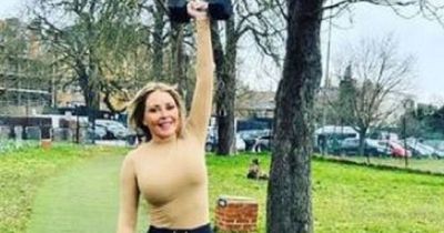 Carol Vorderman 'off the scale stunning' showing off fabulous figure as she returns to the gym