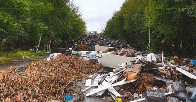 'Man with a van' and employee exposed as serial fly-tippers after waste dumped in Scots street