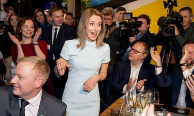 Estonia’s Kaja Kallas weighs up coalition options after historic election win