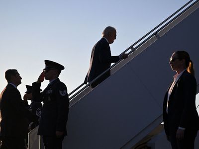 Joe Biden stumbles on Air Force One steps for second time in two weeks
