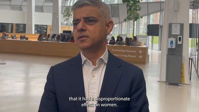 Sadiq Khan urges government to create ‘women-friendly’ workplaces