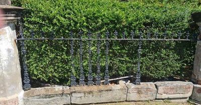 Cast iron fence palings dating back to 1860s stolen at Maitland