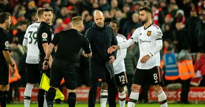 Manchester United players arrive for Ten Hag meeting as Marcus Rashford reacts to Liverpool loss