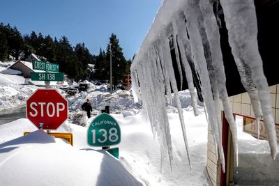 Californians still digging out from severe snowfall