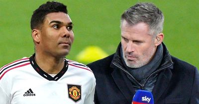 Jamie Carragher insists Liverpool nightmare lays bare Man Utd over-reliance on Casemiro