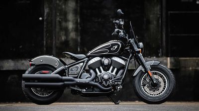 Indian And Jack Daniel's Present Limited-Run Chief Bobber Dark Horse