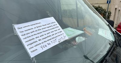 Bedminster parking row erupts again with 'park in your own street' notes left on windscreens