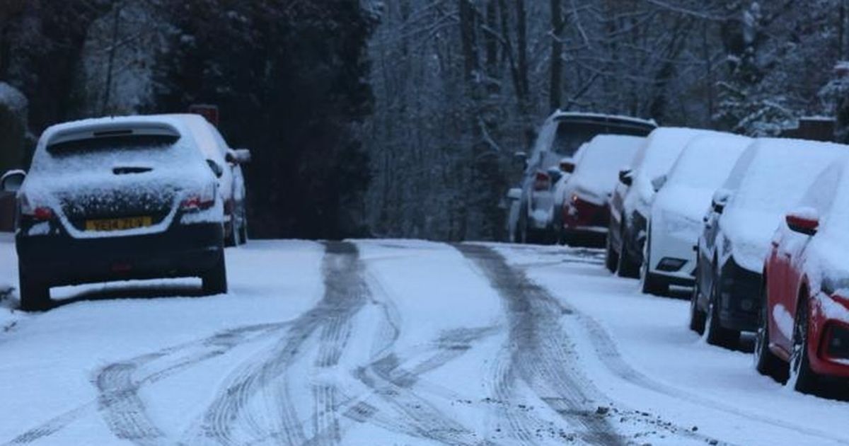 Met Office Bristol snow and ice warning in force with…