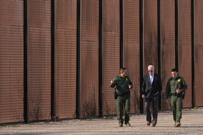Plunge in border crossings could blunt GOP attack on Biden