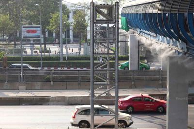 Unsafe dust levels in Bangkok