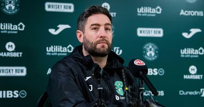 Lee Johnson's emotional Hibs hope as he looks to secure major win over Rangers in aftermath of Ron Gordon tribute