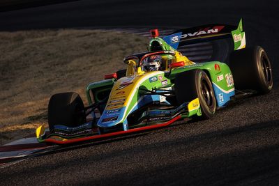 Kobayashi ends Super Formula testing on top, Nojiri crashes