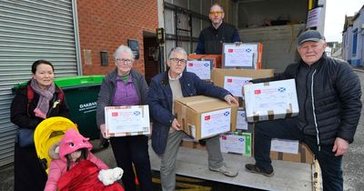 Generous Dumfries residents send van load of supplies to help Turkey earthquake victims