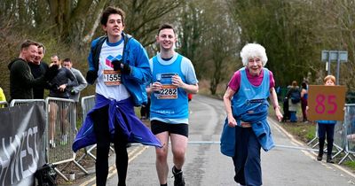 Barbara, 85, proves age is just a number as she sets 10k PB - and raises cash for charity