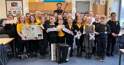 Castle Douglas Primary pupils take part in Fèis Rois youth music project