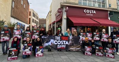 Vegan activists to stage protest outside Costa Coffee shops this weekend