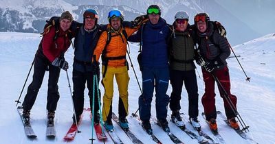 Perthshire ski climbers make epic uphill journey in the Alps for charity