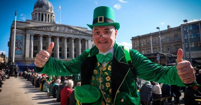 St Patrick's Day celebrations in Nottingham 2023: Time, date and what's on