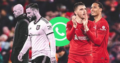 Liverpool have exposed Man United on and off the pitch and 'WhatsApp messages' prove it