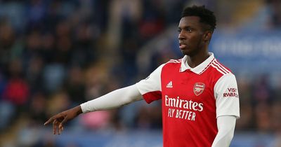 Eddie Nketiah provides Arsenal injury update for Sporting amid Gabriel Jesus return hint