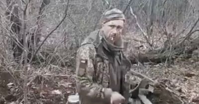 Unarmed Ukrainian prisoner of war smoking cigarette shot dead by Russian soldiers