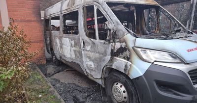 North Belfast teenager jailed after youth club minibus burned