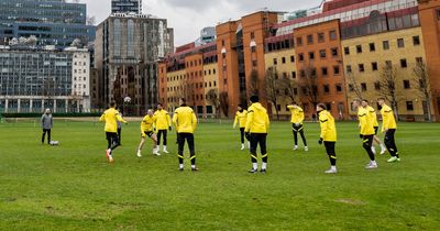 Borussia Dortmund train on £1k-an-hour hired pitch in last-minute session for Chelsea tie