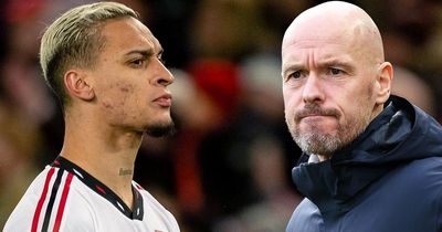 Antony 'ignored Erik ten Hag's instruction' for the second time in Liverpool defeat