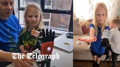 Six-year-old girl set to be the youngest in UK fitted with a bionic arm