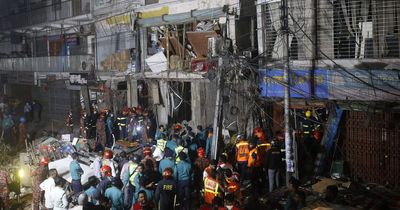 Dhaka explosion: 14 dead in enormous blast at seven-storey building in capital city