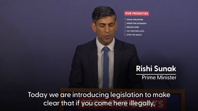 Rishi Sunak says illegal migrant crossings crackdown ‘tough’ but ‘necessary’ as backlash grows