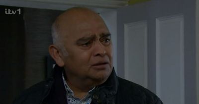 ITV Emmerdale viewers issue Meena Jutla demand as Rishi Sharma's intruder unveiled