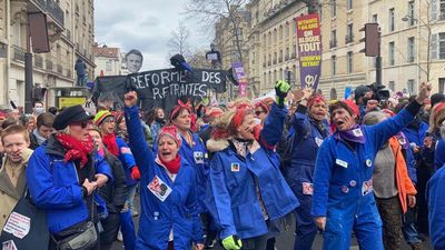 ‘We can defeat Macron’: Why women’s anger is fuelling French pension protests