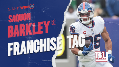 Giants will place franchise tag on RB Saquon Barkley