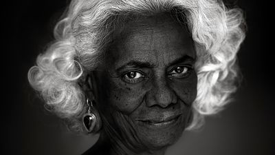 Second portrait of Moree Aboriginal elder and activist Polly Cutmore to hang in the National Portrait Gallery