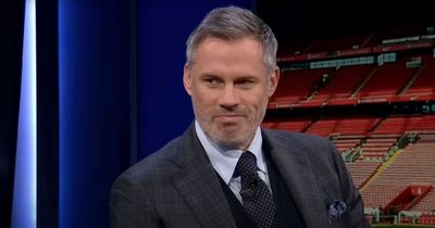Jamie Carragher mocks Wout Weghorst over Man Utd star's reason for touching Anfield sign