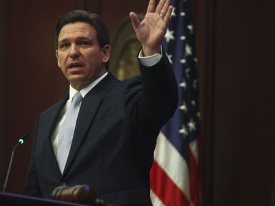 US Republican leader Ron DeSantis lays out right-wing platform