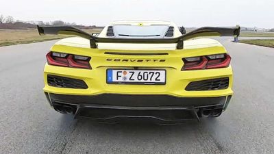 See Euro-Spec Chevy Corvette Z06 With Less Power Accelerate To 155 MPH